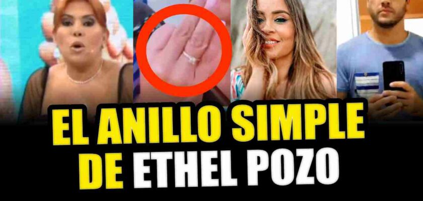 el anillo simple de ethel pozo