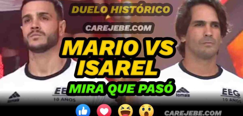 MARIO VS ISRAEL ENFRENTADOS QUIEN GANO