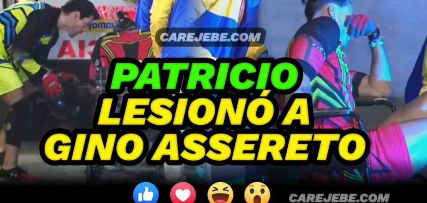 patricio lesiona a gino assereto