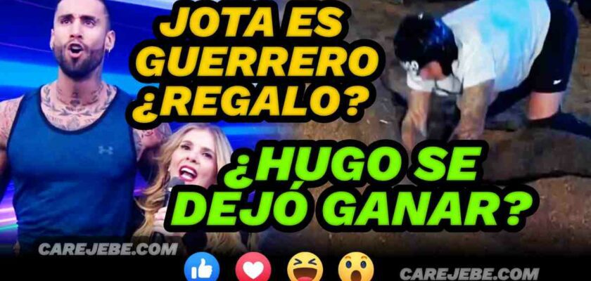 JOTA ES GUERRERO Y HUGO NO JUEGA