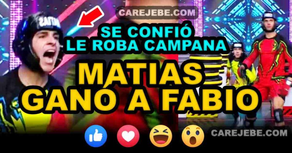 MATIAS LE ROBA CAMPANA A FABIO