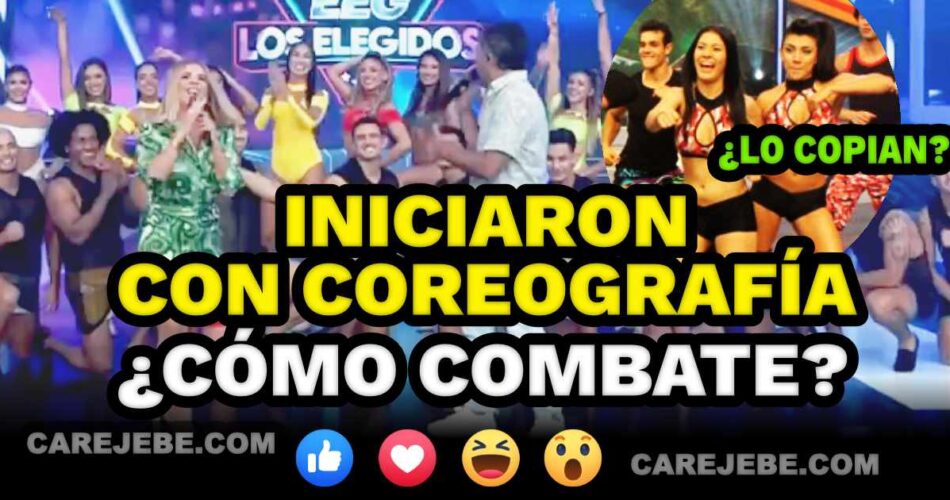 INICIARON COREOGRAFIA