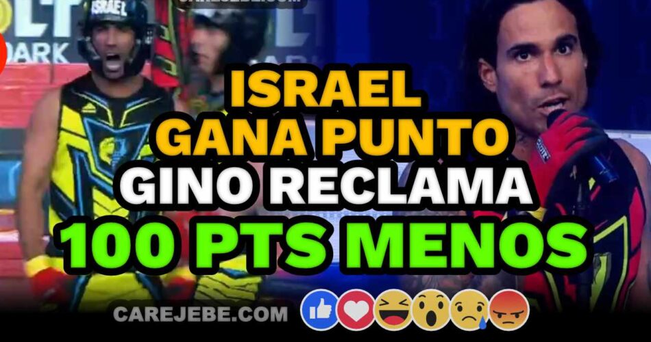 ISRAEL GANA PUNTO Y GINO RECLAMA