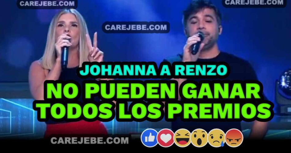 johanna a renzo que su equipo necesita ganar