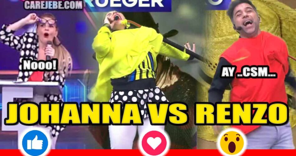 JOHANNA VS RENZO CHARADA EXPLOSIVA 1