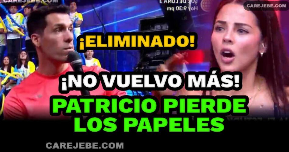 PATRICIO PIERDE LOS PAPELES