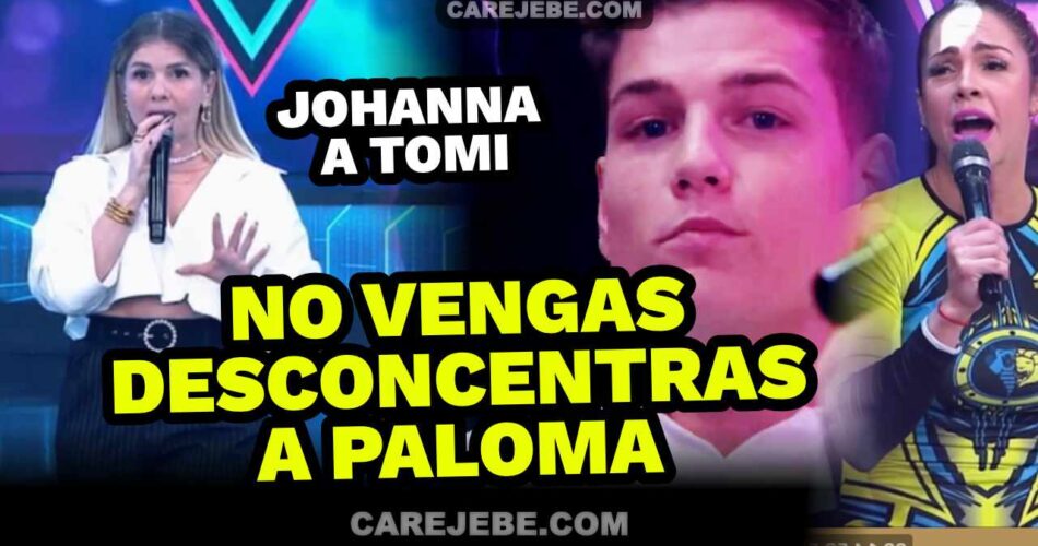 JOHANNA MOLESTA CON TOMI