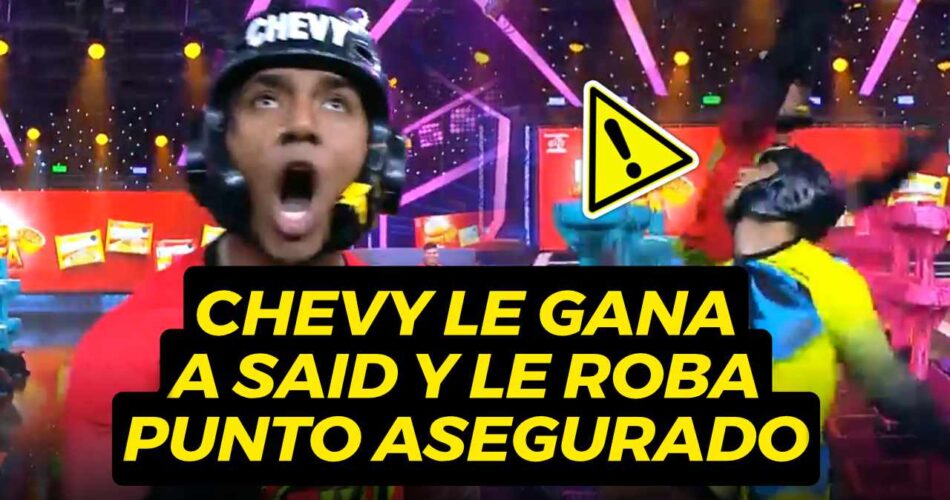 CHEVY LE GANA A SAID EN PUNTO ASEGURADO