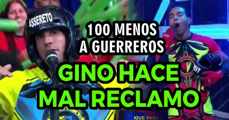 GINO HACE MAL RECLAMO