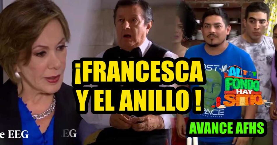 avance francesca y el anillo