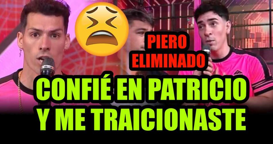 CONFIE EN PATRICIO Y ME TRAICIONASTE